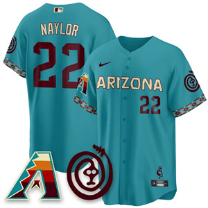 Men's Arizona Diamondbacks City Connect Concept Jersey V2 All Stitched Josh Naylor #22
