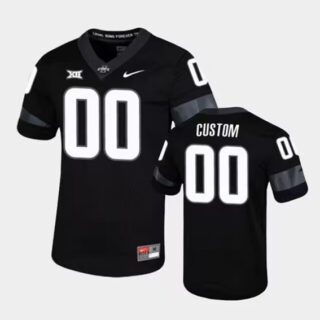 Men's Iowa State Cyclones Active Player Custom Black Stitched Game Jersey