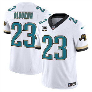 Men's Jacksonville Jaguars Florida Patch Vapor Jersey All Stitched Foyesade Oluokun