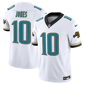 Men's Jacksonville Jaguars Florida Patch Vapor Jersey All Stitched Mac Jones #10