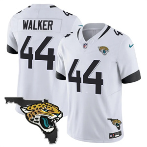 Men's Jacksonville Jaguars Florida Patch Vapor Jersey All Stitched Travon Walker #44