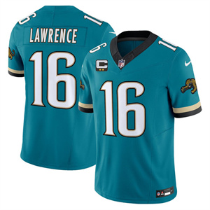 Men's Jacksonville Jaguars Florida Patch Vapor Jersey All Stitched Trevor Lawrence 16