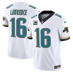 Men's Jacksonville Jaguars Florida Patch Vapor Jersey All Stitched Trevor Lawrence