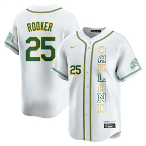 Men's Oakland Athletics City Connect Concept Jersey All Stitched Brent Rooker #25
