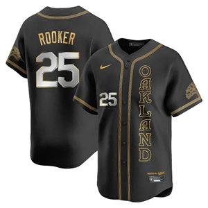 Men's Oakland Athletics City Connect Concept Jersey All Stitched Brent Rooker #25