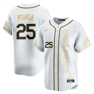 Men's Oakland Athletics City Connect Concept Jersey All Stitched Brent Rooker #25