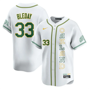 Men's Oakland Athletics City Connect Concept Jersey All Stitched JJ Bleday #33