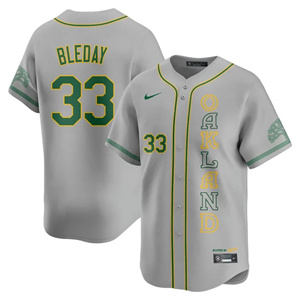 Men's Oakland Athletics City Connect Concept Jersey All Stitched JJ Bleday #33