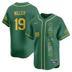 Men's Oakland Athletics City Connect Concept Jersey All Stitched Mason Miller #19