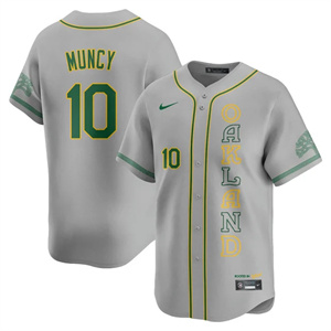 Men's Oakland Athletics City Connect Concept Jersey All Stitched Max Muncy #10