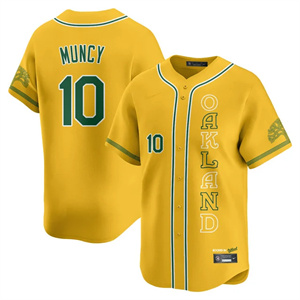 Men's Oakland Athletics City Connect Concept Jersey All Stitched Max Muncy #10