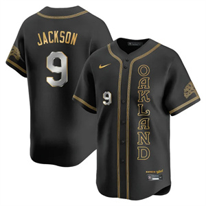 Men's Oakland Athletics City Connect Concept Jersey All Stitched Reggie Jackson #9