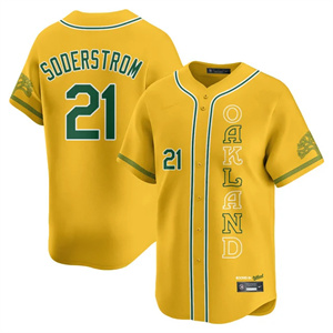 Men's Oakland Athletics City Connect Concept Jersey All Stitched Tyler Soderstrom #21