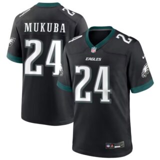 Youth Philadelphia Eagles #24 Andrew MUKUBA Black Vapor Untouchable Limited Stitched Football Jersey