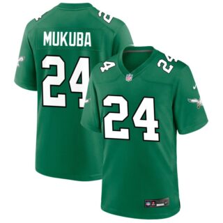 Youth Philadelphia Eagles #24 Andrew MUKUBA Green Vapor Untouchable Limited Stitched Football Jersey