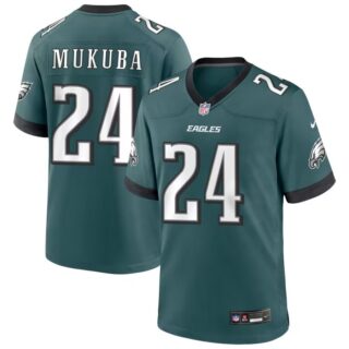 Youth Philadelphia Eagles #24 Andrew MUKUBA Midnight Green Vapor Untouchable Limited Stitched Football Jersey