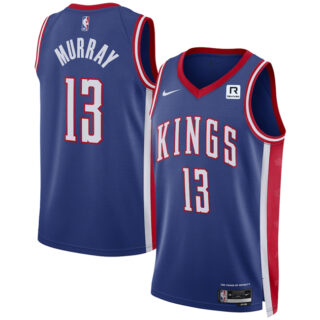 Men's Sacramento Kings #13 Keegan Murray Purple 2024 25 City Edition Stitched Basketball Jersey