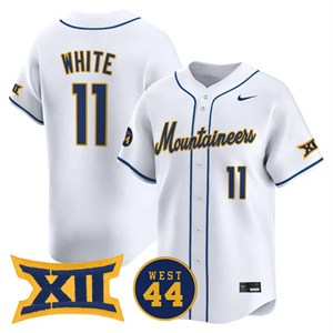 Men's West Virginia Mountaineers #11 Sam White 2025 Vapor Premier Limited Jersey All Stitched
