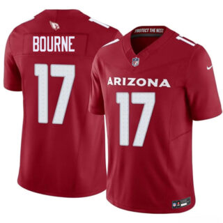 Men's Arizona Cardinals #17 Kendrick Bourne Red 2026 F.U.S.E. Vapor Untouchable Limited Stitched Jersey