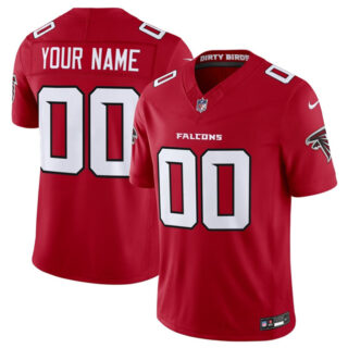 Men's Atlanta Falcons Active Player Custom Red 2026 New F.U.S.E. Vapor Untouchable Limited Stitched Football Jersey