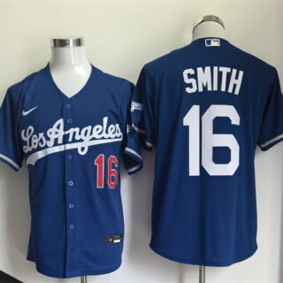 Men's Los Angeles Dodgers #16 Will Smith Royal 2026 Stitched Baseball Jersey