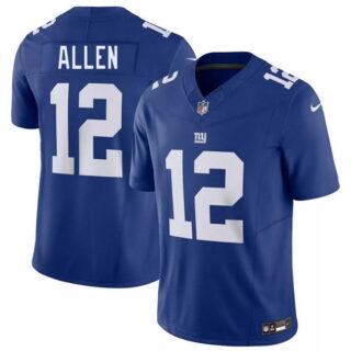 Men's New York Giants #12 Brandon Allen Blue 2026 F.U.S.E. Vapor Untouchable Limited Stitched Jersey