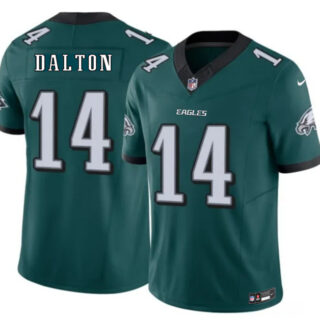 Men's Philadelphia Eagles #14 Andy Dalton Green 2026 F.U.S.E. Vapor Untouchable Limited Stitched Football Jersey