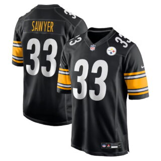 Men's Pisttburgn Steelers #33 Jack Sawyer Black Vapor Untouchable Limited Stitched Football Jersey