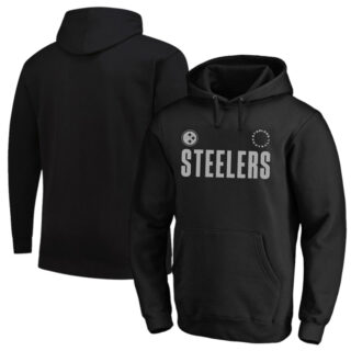 Men's Pittsburgh Steelers Black Big & Tall Chip Shot Hoodie