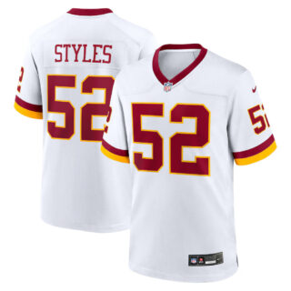 Men's #52 Sonny Styles Washington Commanders Game Jersey White