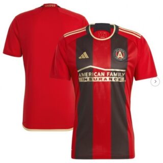 Men's Atlanta United FC Black 2023 The 17s' Kit Replica Jersey