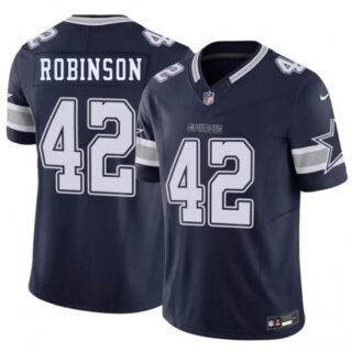 Men's Dallas Cowboys #42 Curtis Robinson Navy 2026 F.U.S.E. Vapor Untouchable Limited Stitched Football Jersey