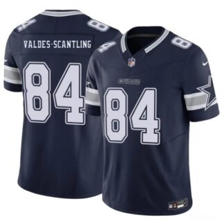 Men's Dallas Cowboys #84 Marquez Valdes-Scantling Navy 2026 F.U.S.E. Vapor Untouchable Limited Stitched Football Jersey