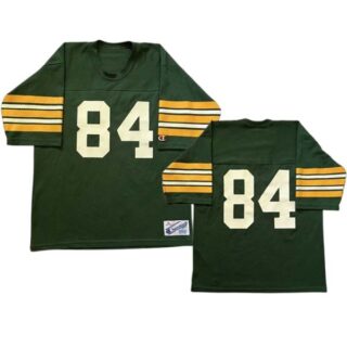 Men's Vintage 80's Champion Green Bay Packers #84 Sterling Sharpe Jersey