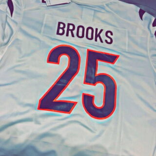 Youth Cincinnati Bengals #25 Tahj Brooks White Jersey