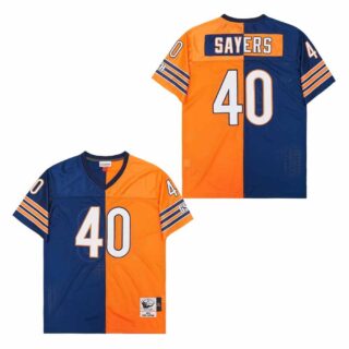 Mitchell&Ness Bears #40 Throwback Men's Throwback Stitched NFL Jerseys