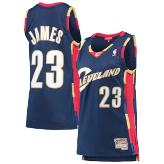 Mitchell Ness LeBron James #23 Cleveland Cavaliers Hardwood Classics Swingman Jersey