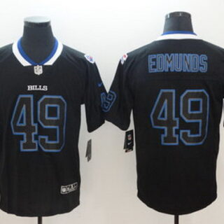 Nike Bills 49 Tremaine Edmunds Black Shadow Legend Limited Jersey