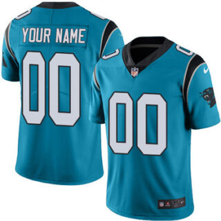 Nike Carolina Panthers Limited Blue Alternate Men's Jersey NFL Vapor Untouchable Customized jerseys