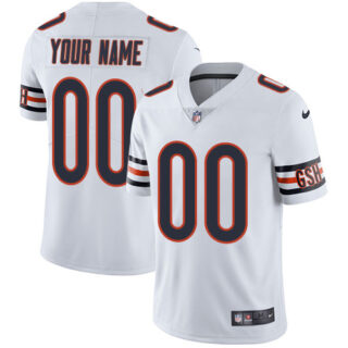 Nike Chicago Bears Elite White Road Youth Jersey NFL Vapor Untouchable Customized jerseys