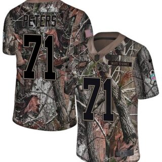 Nike Eagles #71 Jason Peters Camo Men's Stitched NFL Limited Rush Realtree Jersey