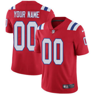 Nike NFL New England Patriots Vapor Untouchable Customized Limited Red Alternate Men's Jersey