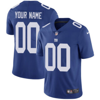 Nike NFL New York Giants Vapor Untouchable Customized Limited Royal Blue Home Men's Jersey