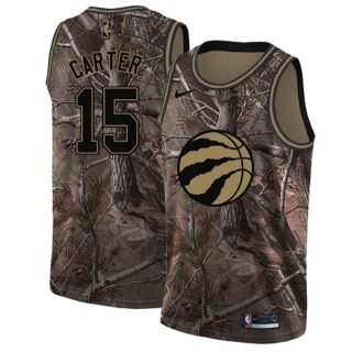 Nike Raptors #15 Vince Carter Camo Youth NBA Swingman Realtree Collection Jersey