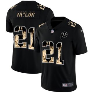 Nike Redskins 21 Sean Taylor Black Statue Of Liberty Limited Jersey