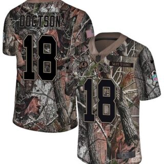 Nike Redskins #18 Josh Doctson Camo Men's Stitched NFL Limited Rush Realtree Jersey