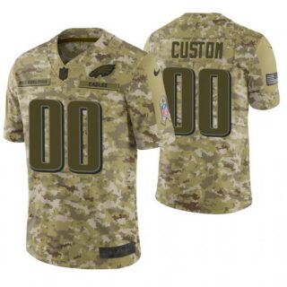 PHILADELPHIA EAGLES CUSTOM CAMO 2018 SALUTE TO SERVICE LIMITED JERSEY