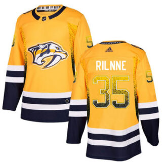 Predators 35 Gold Drift Fashion Adidas Jersey