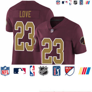 Redskins #23 Bryce Love Burgundy Red Alternate Men's Stitched Football Vapor Untouchable Limited Jersey
