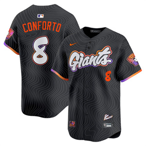 Men's San Francisco Giants 2025 City Connect Vapor Premier Limited Jersey All Stitched Michael Conforto #8